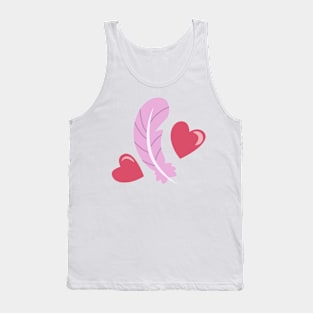 Feather Bangs' cutie mark Tank Top